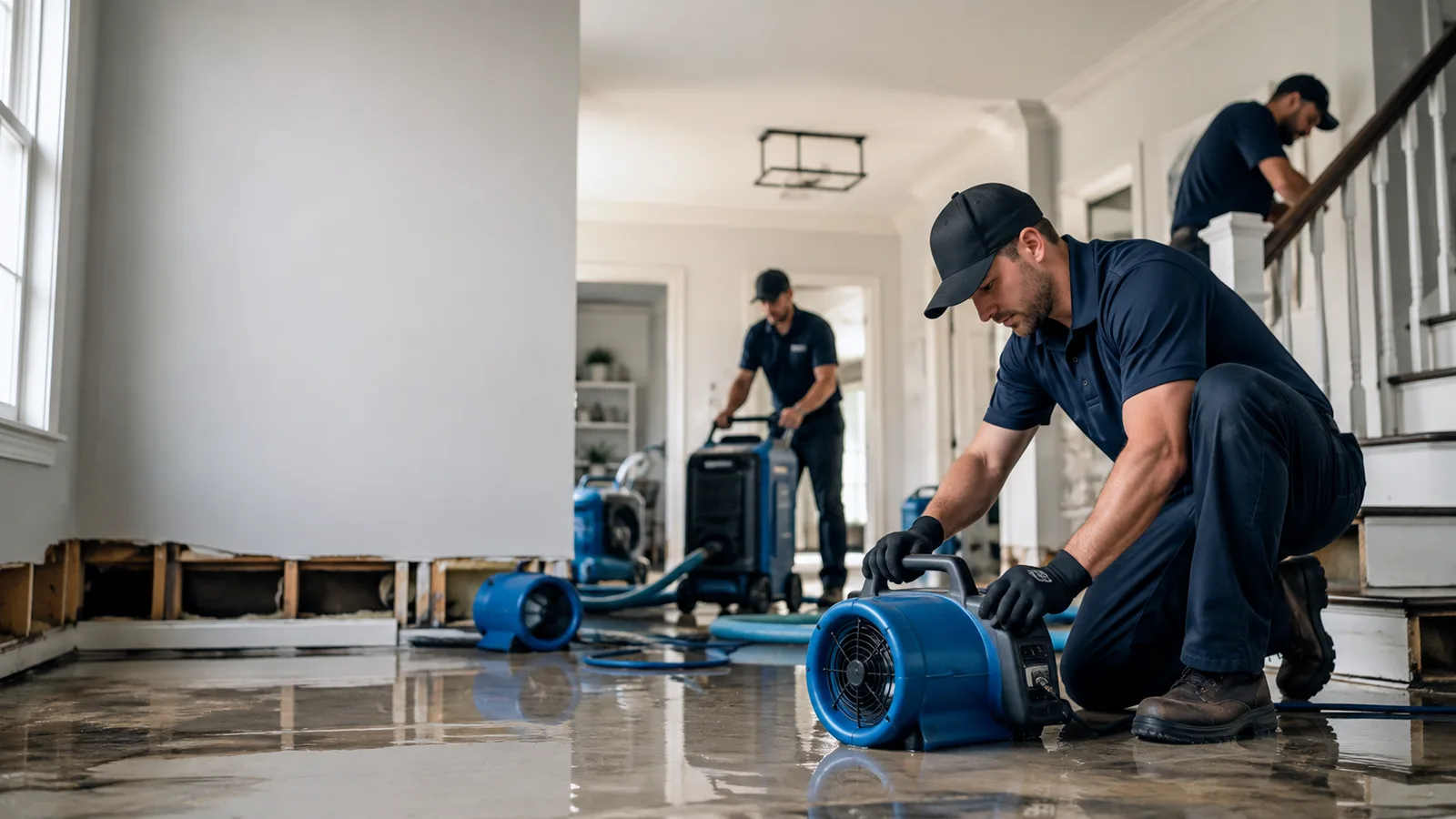 Water Damage Restoration in Waterproof, LA near me